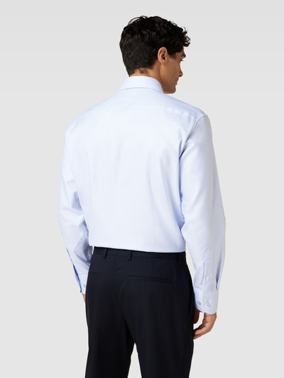 Eterna Slim Fit Premium Shirt mit Haifischkragen Bleu 5