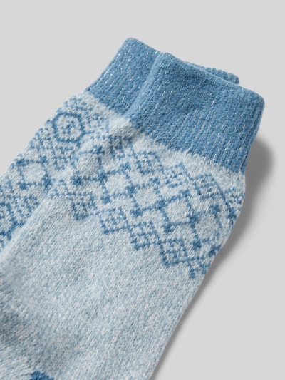 camano Supercozy Socken mit soften Zehennähten Modell 'WOMEN COSY' Jeansblau 2