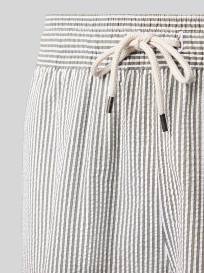 Polo Ralph Lauren Underwear Badehose mit Label-Stitching Khaki 2