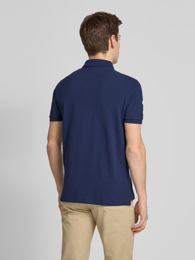 Polo Ralph Lauren Custom slim fit poloshirt met logostitching Marineblauw - 5