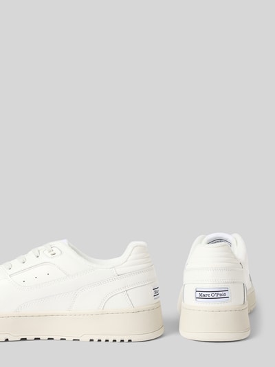 Marc O'Polo Sneaker mit echtem Leder Modell 'CARLO 13A' Weiss 2