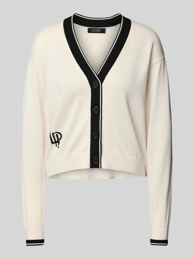 Lauren Ralph Lauren Strickjacke mit Knopfleiste Offwhite 2