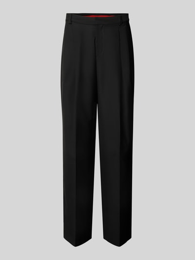 HUGO Regular Fit Anzughose aus Woll-Mix Modell 'FEDIX251' Black 2