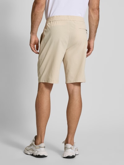 BOSS Green Regular Fit Shorts mit Tunnelzug Beige 5
