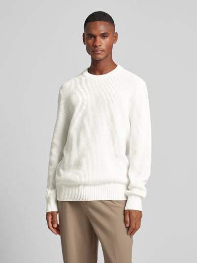 MCNEAL Strickpullover mit Rundhalsausschnitt Offwhite 4