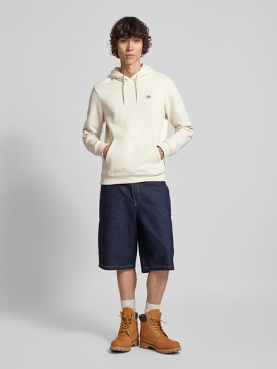 Dickies Hoodie mit Label-Patch Modell 'OAKPORT' Beige 1