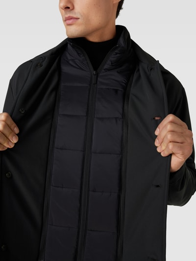 SELECTED HOMME Mantel mit Eingrifftaschen Modell 'ALVIN' Black 3