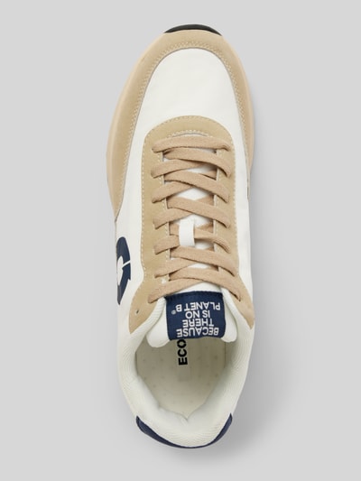 ECOALF Sneakers met labeldetail Beige - 3