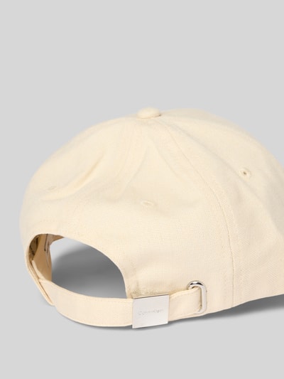 CK Calvin Klein Basecap aus Leinen-Mix Offwhite 3