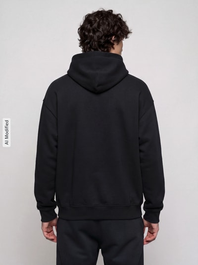 Nike Regular Fit Hoodie aus reiner Baumwolle Black 5