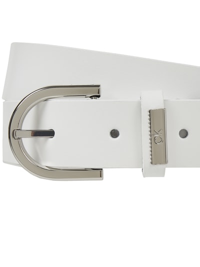 CK Calvin Klein Leren riem Wit - 2