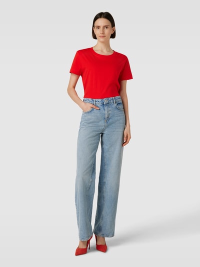 JAKE*S STUDIO WOMAN Loose fit jeans met steekzakken Rookblauw - 1