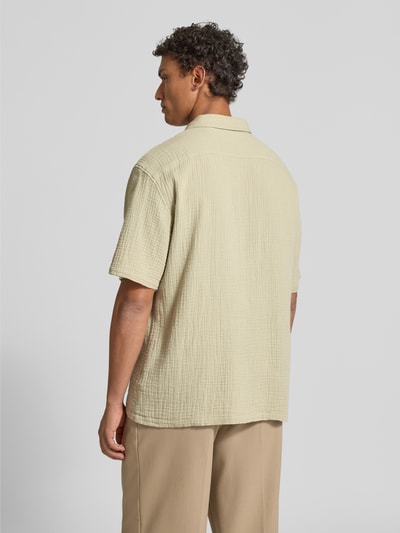 JAKE*S STUDIO MEN Vrijetijdsoverhemd met knoopsluiting Lichtgroen - 5