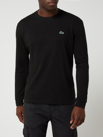 Lacoste Longsleeve mit Logo Black 4