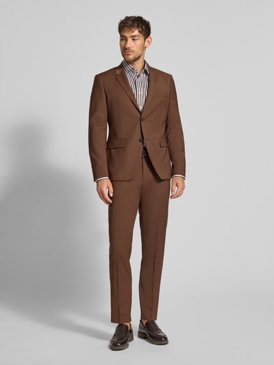 ETERNA Modern Fit Business-Hemd mit Kentkragen  Cognac 1