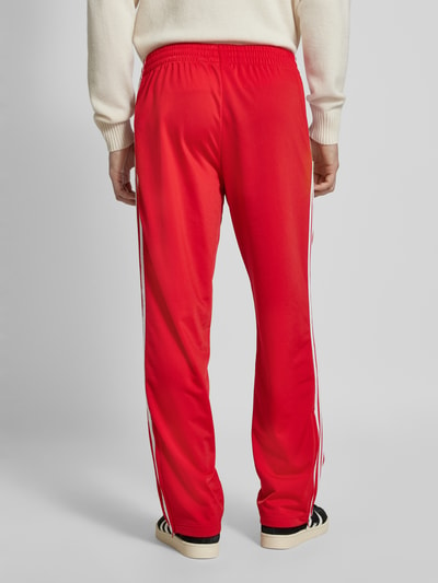 Adidas originals red sweatpants hotsell