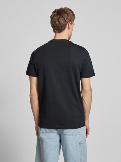 Blend T-Shirt mit Motiv- und Statement-Stitching Modell 'JANUS' Black 5