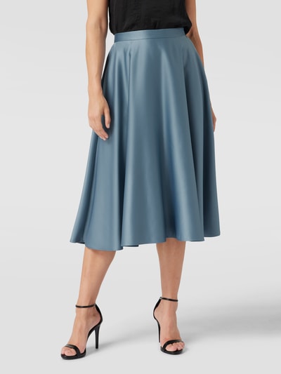 Jake*s Cocktail Midirok met naadritssluiting Oceaanblauw - 4