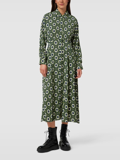 Weekend Max Mara Midi-jurk met all-over motief Groen - 1