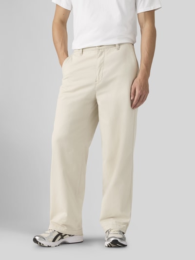 Levi's® Chinosy o kroju loose fit z czystej bawełny Złamany biały 3