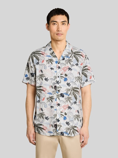 Tom Tailor Regular Fit Freizeithemd aus reiner Viskose Offwhite 4