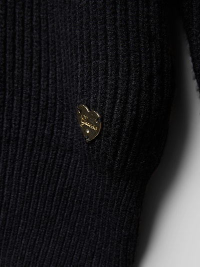 Guess Gebreide coltrui Zwart - 2