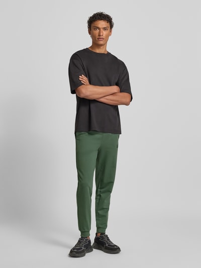 EA7 Emporio Armani Sweatpants mit Logo und elastischem Bund Gruen 1
