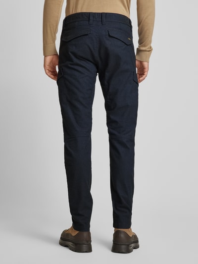 PME Legend Tapered Fit Cargohose mit Label-Detail Modell 'Skyring' Marine 5