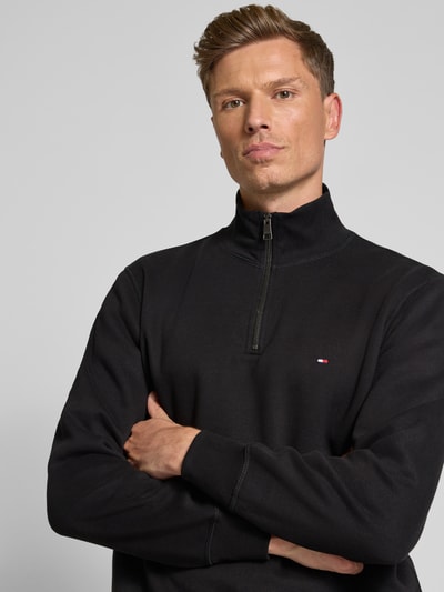 Tommy Hilfiger Pullover aus Baumwoll-Mix Black 3