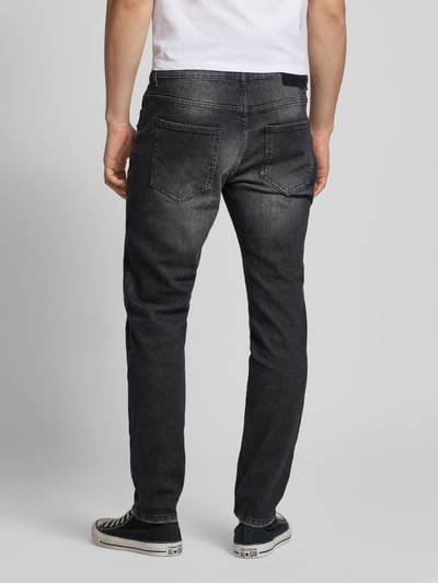 2Y Studios Slim Fit Jeans mit 5-Pocket-Design Modell 'ANGEL' Mittelgrau 5