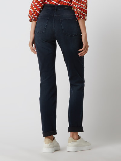 MAC Straight leg jeans met stretch, model 'Dream'  Donkerblauw - 5