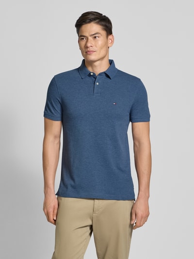 Tommy Hilfiger Regular Fit Poloshirt aus Baumwoll-Elasthan-Mix Blau 4