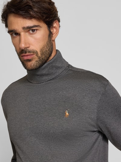 Polo Ralph Lauren Longsleeve mit Rollkragen Dunkelbraun 3