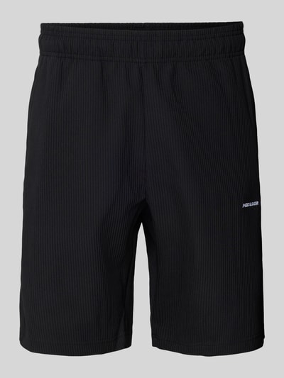 Pegador Regular Fit Shorts in Ripp-Optik Black 2