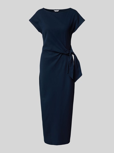 Tommy Hilfiger Tailliertes Freizeitkleid aus reiner Baumwolle Marine 2