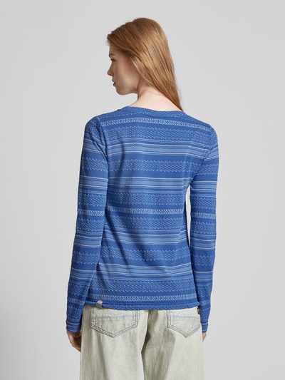 Ragwear Longsleeve mit Allover-Muster Hellblau 5