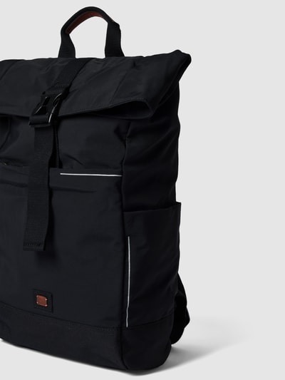 camel active Rucksack mit Reißverschluss Modell 'CITY BB' Black 3