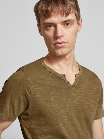 Jack & Jones T-Shirt mit V-Ausschnitt Oliv 3