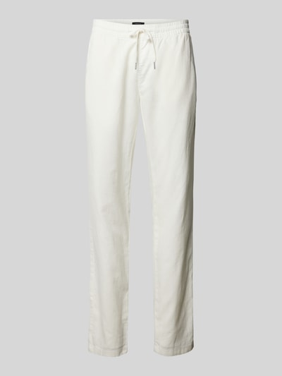 Matinique Spodnie z tunelem model ‘barton’ Złamany biały 2