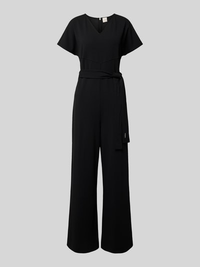 Calvin Klein Womenswear Jumpsuit mit V-Ausschnitt Black 2