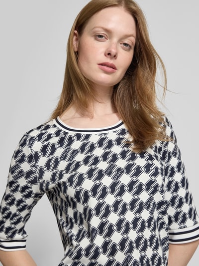 Marc Cain Shirt met 1/2-mouwen Offwhite - 3