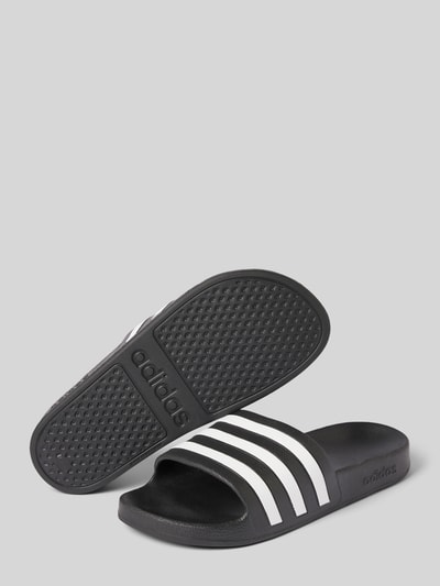 ADIDAS SPORTSWEAR Slippers met labeldtail, model 'ADILETTE AQUA' Zwart - 4