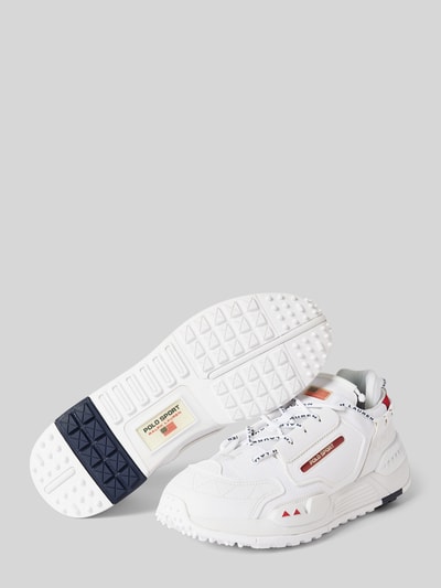 Polo Sport Sneaker mit Label-Details Weiss 3