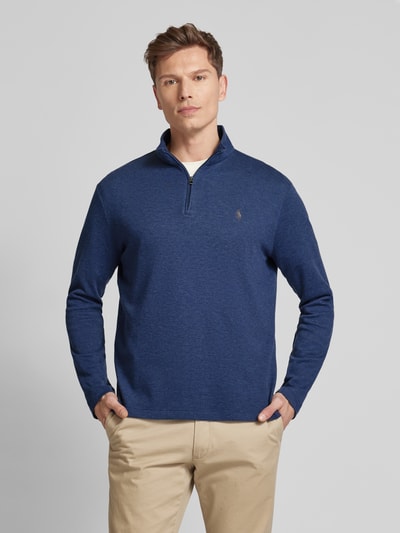 Polo Ralph Lauren Sweatshirt mit Label-Stitching Marine 4