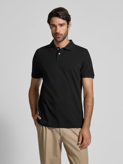 MCNEAL Poloshirt met labelstitching Zwart - 4