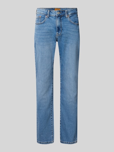 Produktfoto, Regular Fit Jeans aus Baumwoll-Mix Modell 'WEFT' von ONLY in Hellblau, klassische Passform, glatte Textur, Herren Jeans von ONLY & SONS