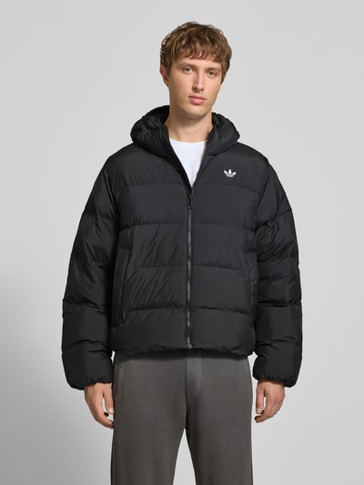 adidas Originals Regular Fit Steppjacke mit Logo-Detail Black 4