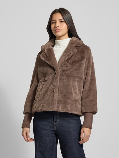 Betty Barclay Jack van imitatiebont Taupe - 4