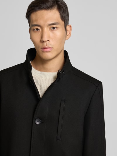 Cinque Regular Fit Mantel mit Viskose-Anteil Modell 'Arsenal' Black 3