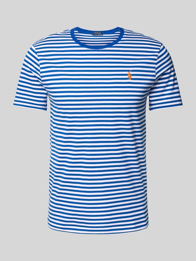 Polo Ralph Lauren T-Shirt mit Label-Stitching Royal 2